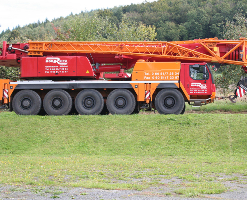 Fahrzeug aus unserem Fuhrpark | Kranvermietung Robert Reitz