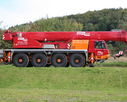 Fahrzeug aus unserem Fuhrpark | Kranvermietung Robert Reitz