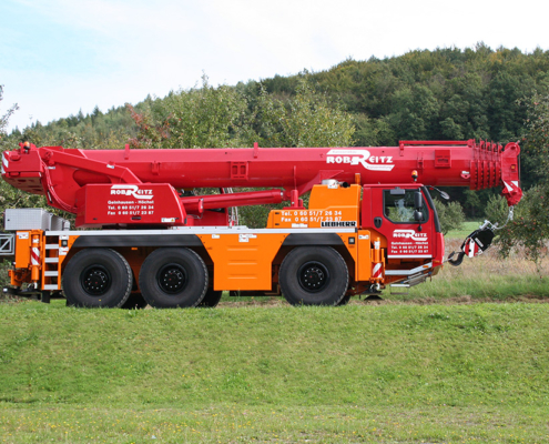 Fahrzeug aus unserem Fuhrpark | Kranvermietung Robert Reitz