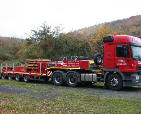Fahrzeug aus unserem Fuhrpark | Kranvermietung Robert Reitz