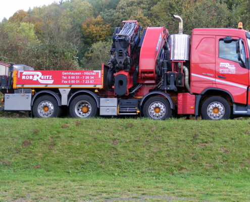 Fahrzeug aus unserem Fuhrpark | Kranvermietung Robert Reitz