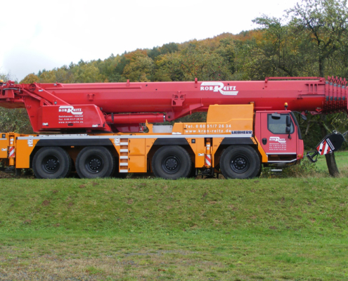 Fahrzeug aus unserem Fuhrpark | Kranvermietung Robert Reitz